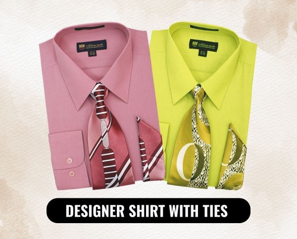Designer Dress Shirts With Ties 2026